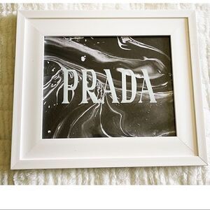 Prada Wall Frame Decor